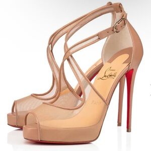 Nude Mariacar Christian Louboutin Size 38